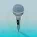 Modelo 3d Microfone - preview