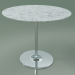modello 3D Tavolino ovale 0742 (H 43 - 51x47 cm, marmo, CRO) - anteprima