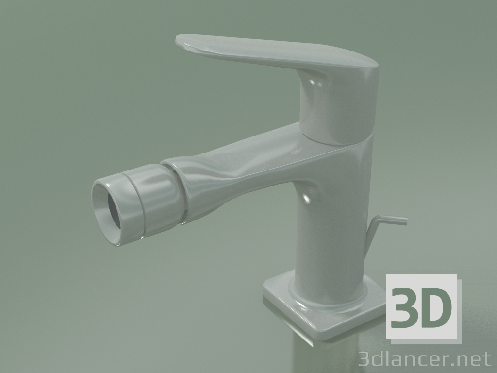 modello 3D Miscelatore monocomando bidet (34210800) - anteprima