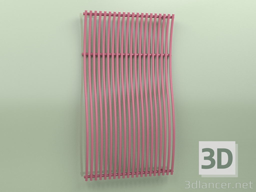 3D Modell Beheizter Handtuchhalter - Imia (1800 x 1030, RAL - 4002) - Vorschau