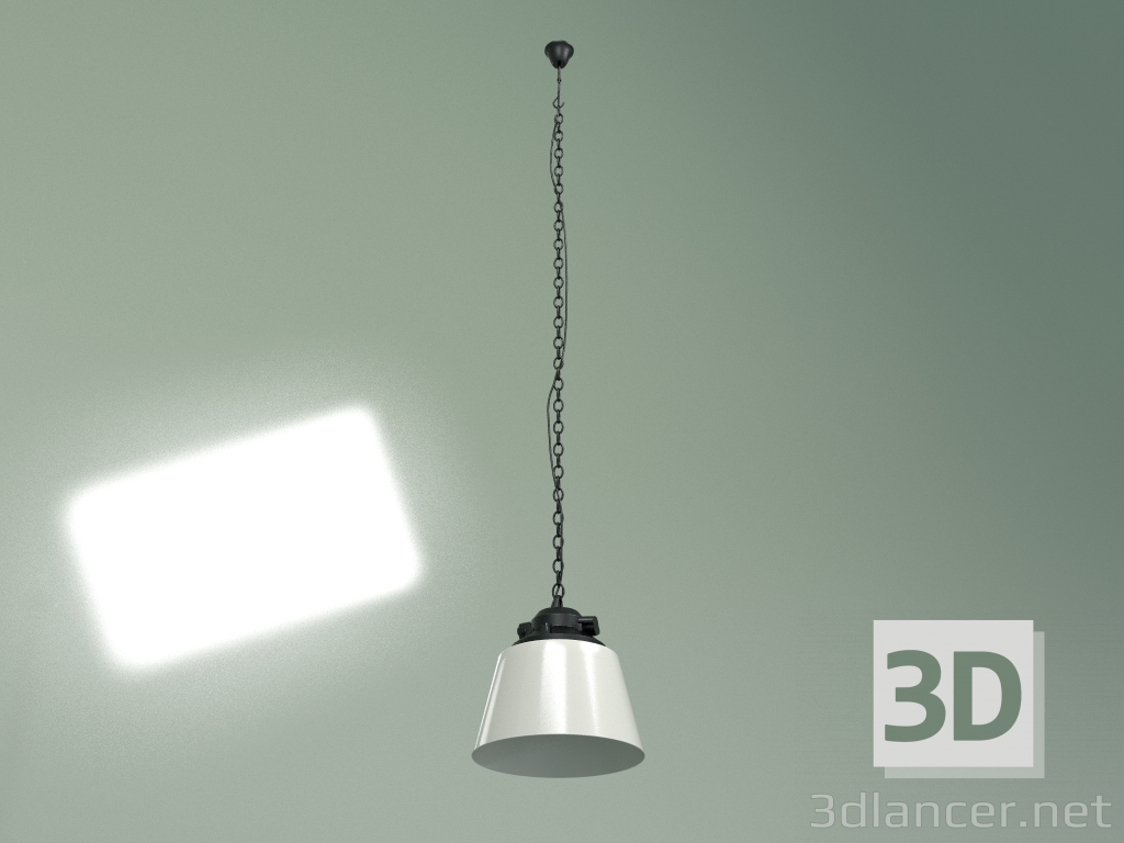 modello 3D Lampada a sospensione Strong Point (bianco) - anteprima