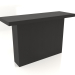 3D modeli Konsol masası KT 10 (1200x400x750, ahşap siyah) - önizleme