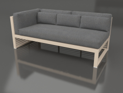 Modulares Sofa, Abschnitt 1 links (Sand)
