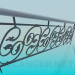 3d model Wrought iron stair part - preview