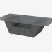 3d model Coffee table with leather trim J238 - preview