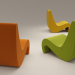 VITRA silla Amoebe 3D modelo Compro - render