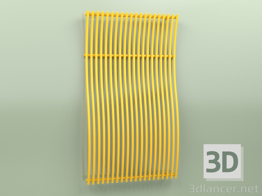 modèle 3D Sèche-serviettes chauffant - Imia (1800 x 1030, RAL - 1004) - preview