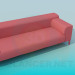 modèle 3D Canapé de style High-Tech - preview