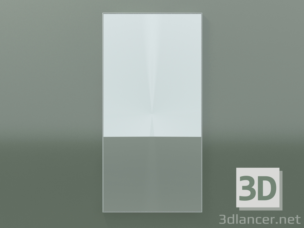 3d model Mirror Rettangolo (8ATCG0001, Glacier White C01, Н 144, L 72 cm) - preview