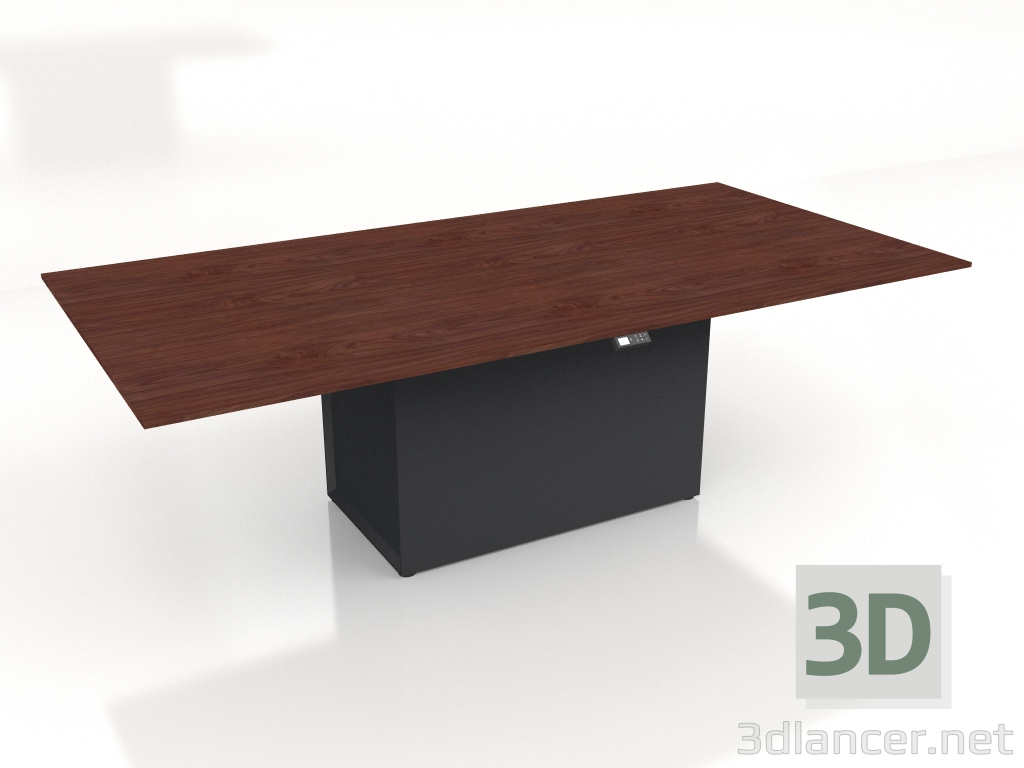 modèle 3D Table de conférence Gravity GAV5 (2400x1200) - preview