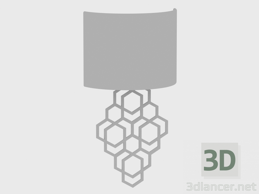3D Modell Wandlampe ANOUK (25XH63) - Vorschau