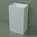 3d model Floor-standing washbasin (03UN26101, Glacier White C01, L 48, P 36, H 85 cm) - preview
