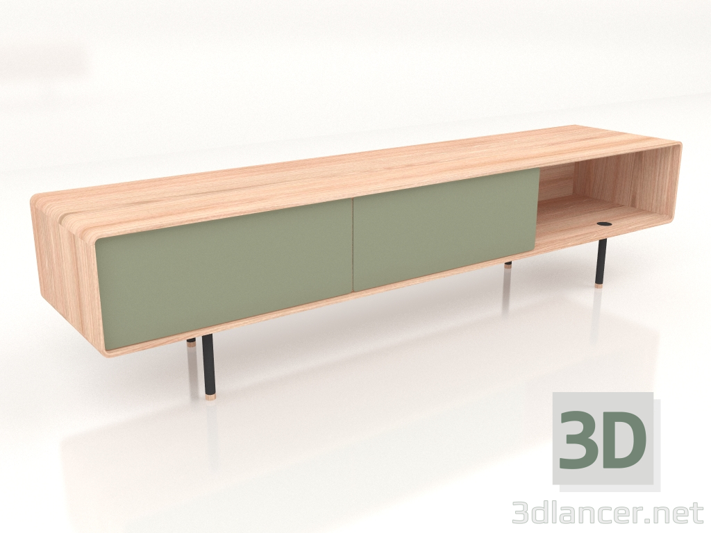 3d model Cabinet Fina 200 (Olive) - preview