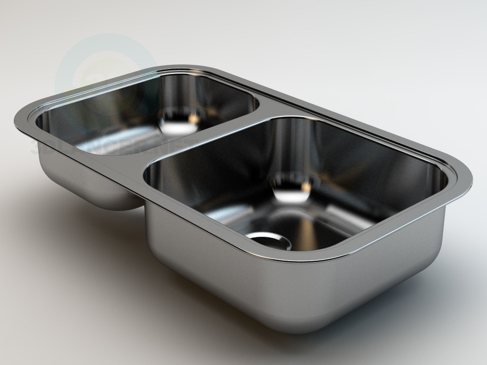 3D modeli Regent 15 lavabo - önizleme