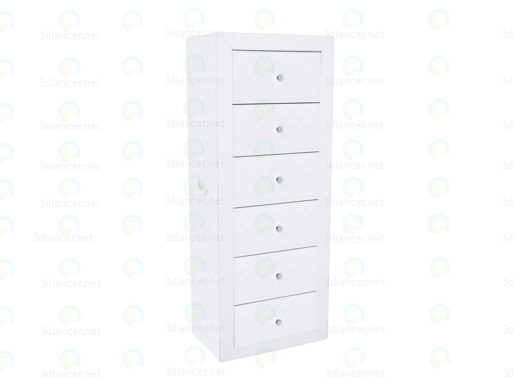 3d model High chest of Shining White - preview
