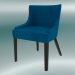 modèle 3D Demi-chaise Elias (bleu) - preview