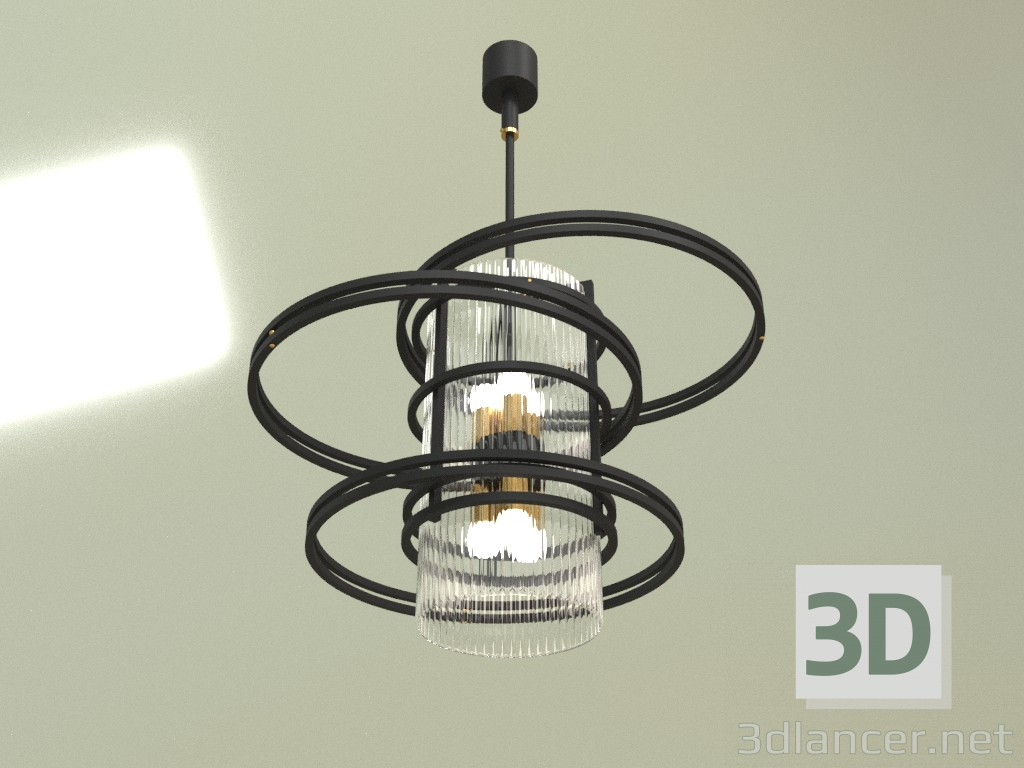 modello 3D Cerchi Lampadari (3) - anteprima