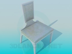 Cadeira com um design incomum