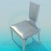 modèle 3D Chaise avec un design inhabituel - preview
