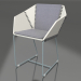 3d model Dining chair (Blue gray) - preview