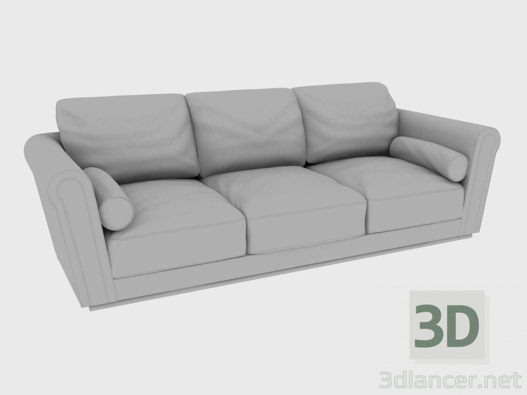 3D Modell Sofa PAUL SOFA (280x113xH88) - Vorschau