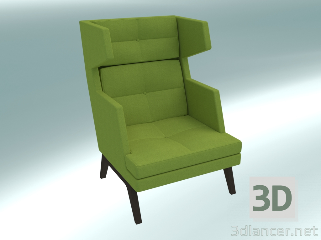 3D Modell Sessel (12 Holz) - Vorschau
