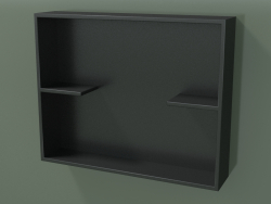 Caja abierta con estantes (90U31002, Deep Nocturne C38, L 60, P 12, H 48 cm)