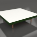 3D modeli Kare sehpa (Şişe yeşili, DEKTON Zenith) - önizleme