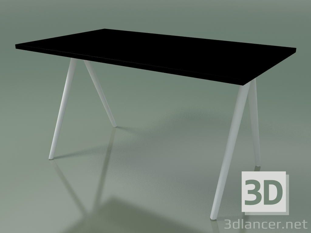 3D Modell Rechteckiger Tisch 5401 (H 74 - 79 x 139 cm, Melamin N02, V12) - Vorschau