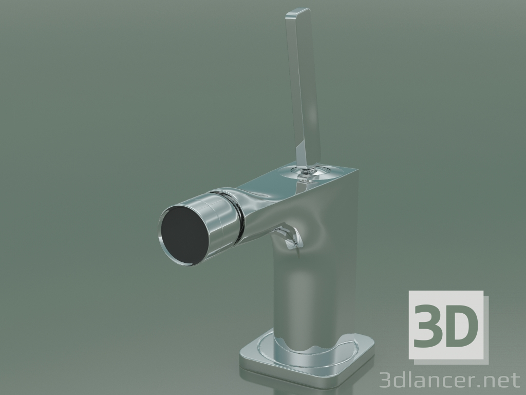 modello 3D Miscelatore monocomando bidet (36120000) - anteprima