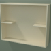 3d model Open box with shelves (90U31002, Bone C39, L 60, P 12, H 48 cm) - preview