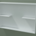 3d model Caja abierta con estantes (90U31003, Glacier White C01, L 72, P 12, H 48 cm) - vista previa