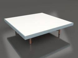 Square coffee table (Blue gray, DEKTON Zenith)
