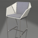 Modelo 3d Cadeira de jantar (cinza quartzo) - preview