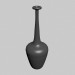 3D Modell Vase-Petra (schwarz) - Vorschau