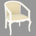 3 डी मॉडल केपी 401 कुर्सी (सफेद पेटीटेड, 61x61 एच 80) - पूर्वावलोकन