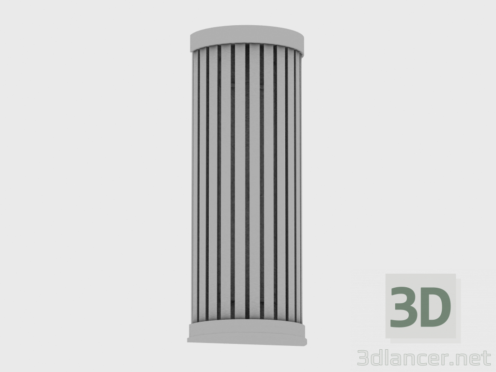 3d model Aplique de lámpara de lámpara ELISABETH (30xH80) - vista previa