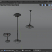 modello 3D di Set di lampade IKEA comprare - rendering