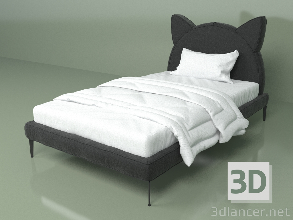 3D modeli Tom yatağı 1200х2000 - önizleme