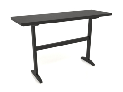 Table console KT 12 (1200x400x750, bois noir)