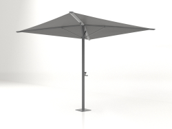Folding umbrella with a small base (Anthracite)