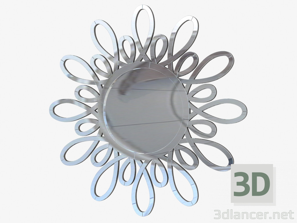 modello 3D Specchio per parete (RN0009) - anteprima