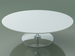Table basse ronde 0722 (H 35 - P 100 cm, M02, CRO)