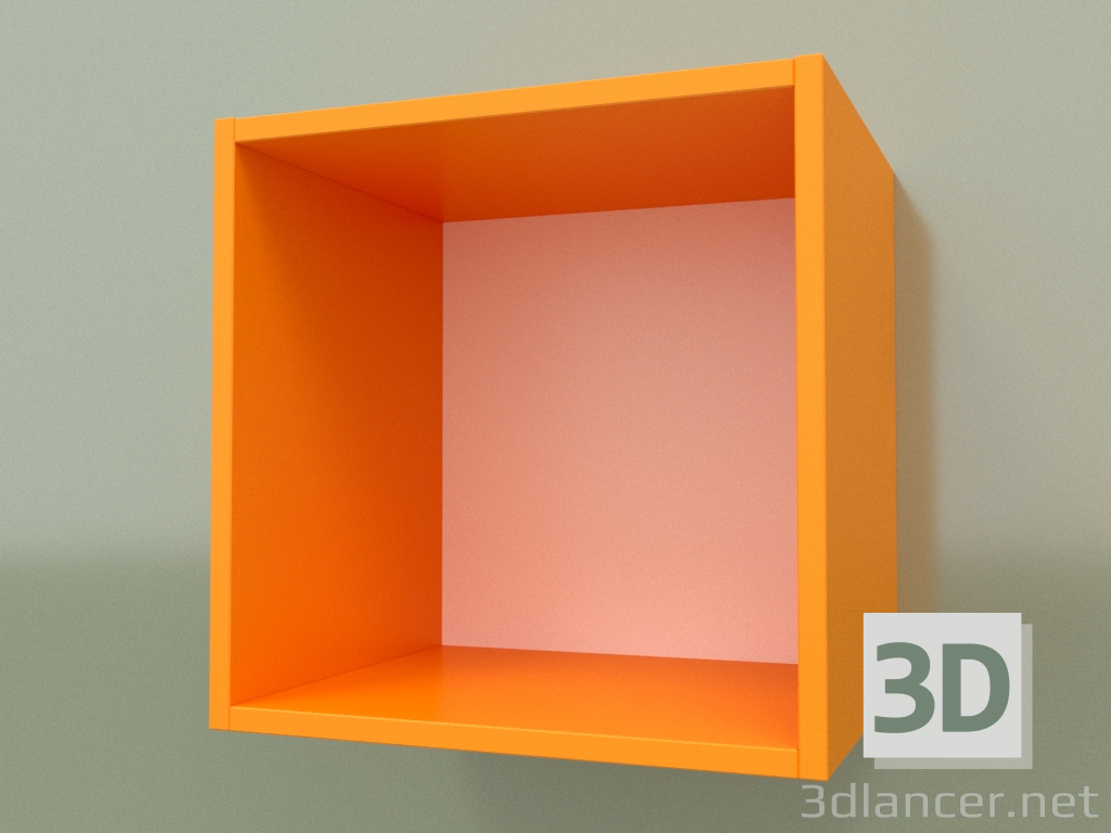 3d model Hinged open shelf (Mango) - preview
