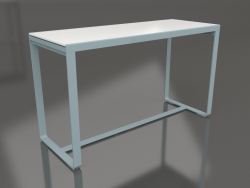 Барный стол 180 (White polyethylene, Blue grey)