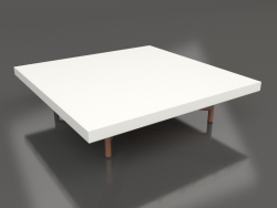 Square coffee table (Agate gray, DEKTON Zenith)