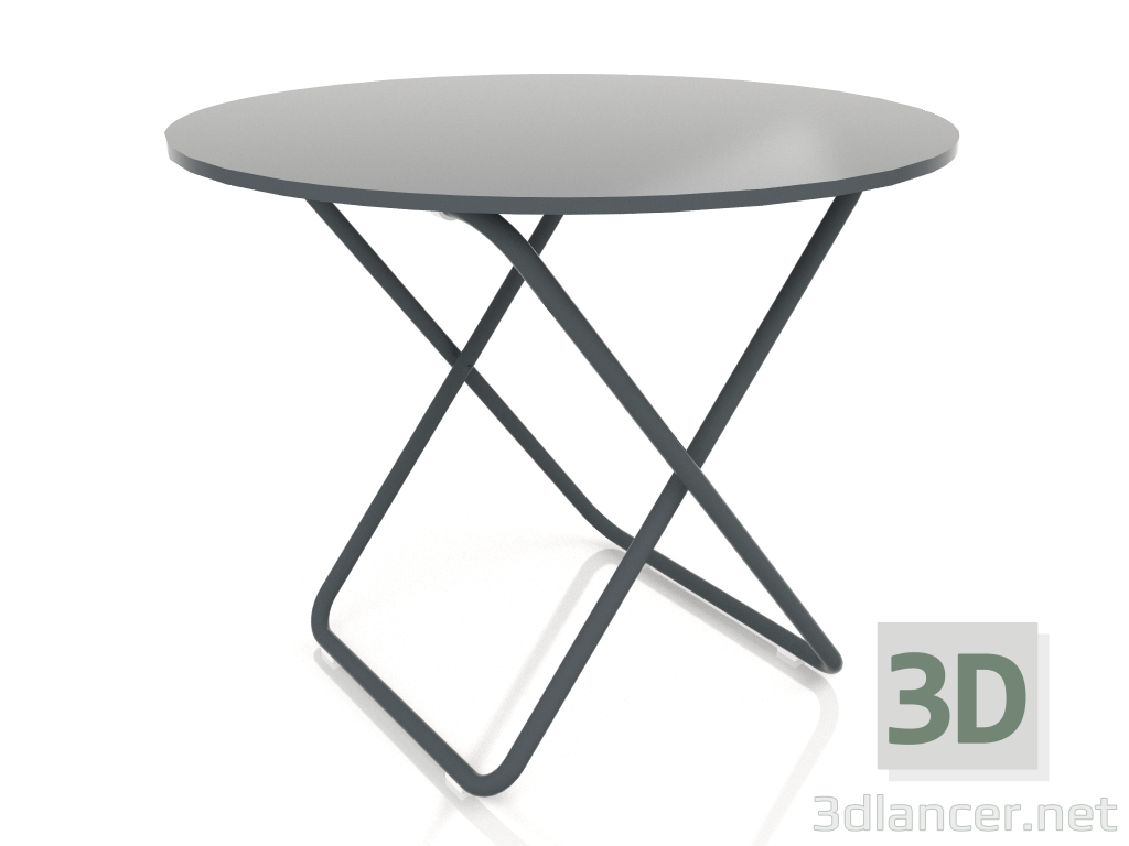 3d model Dining table (Anthracite) - preview
