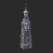 3D modeli Vologda. Çan kulesi - önizleme