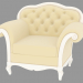 3d model KP 403 chair (white patinated, 116x90 H94) - preview