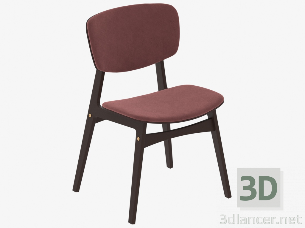 modèle 3D Chaise rembourrée SID (IDA009312028) - preview